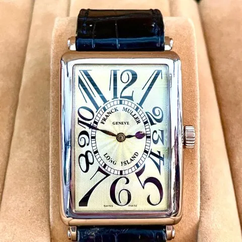 Franck Muller Long Island 1000 SC 30mm White gold Silver