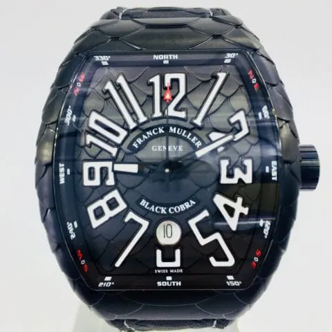 Franck Muller Vanguard V 45 SC DT BLACK COBRA NR AC 44mm Stainless steel Black