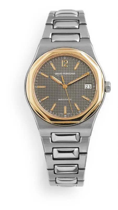 Girard-Perregaux Laureto 8010 36mm Yellow gold and Stainless steel Gray