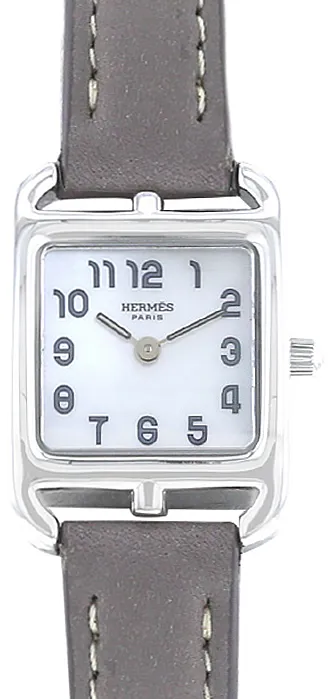 Hermès Cape Cod CC1.190 20mm White gold Mother-of-pearl