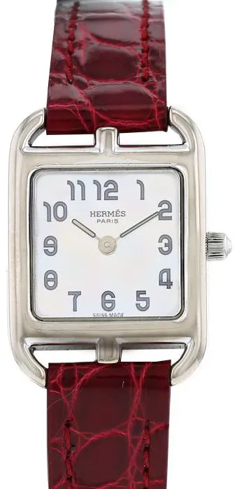 Hermès Cape Cod CC1.190 20mm White gold Mother-of-pearl