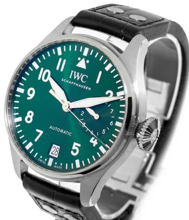 IWC Big Pilot IW501015 46.2mm Stainless steel Green