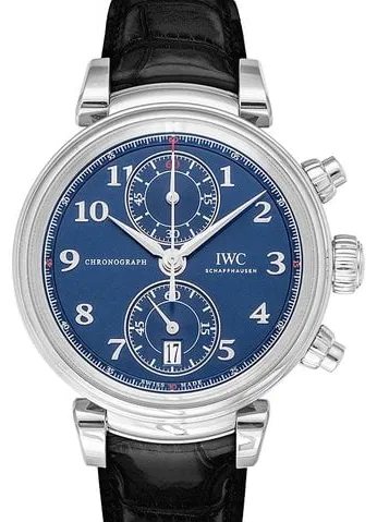 IWC Da Vinci IW393402 42mm Stainless steel Blue