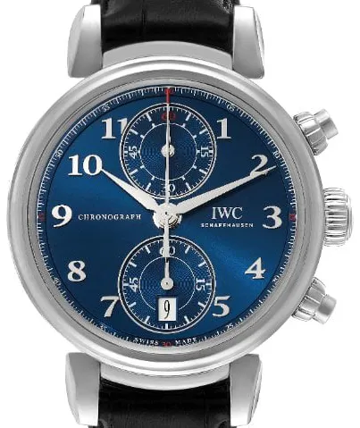 IWC Da Vinci IW393402 42mm Stainless steel Blue