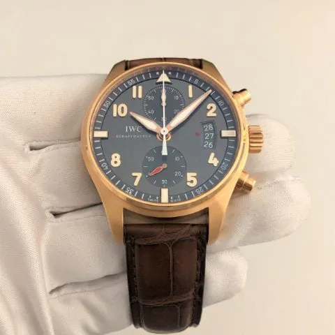 IWC Pilot IW387803 43mm Rose gold Gray