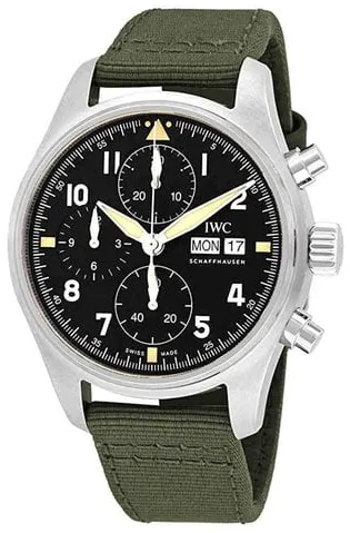 IWC Pilot IW387901 41mm Stainless steel Black