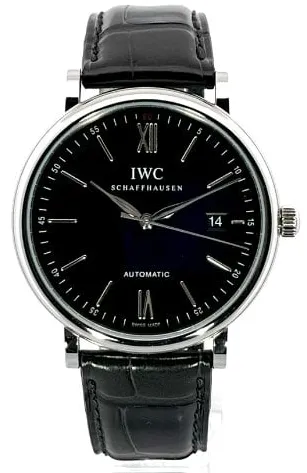 IWC Portofino IW356502 40mm Steel Black