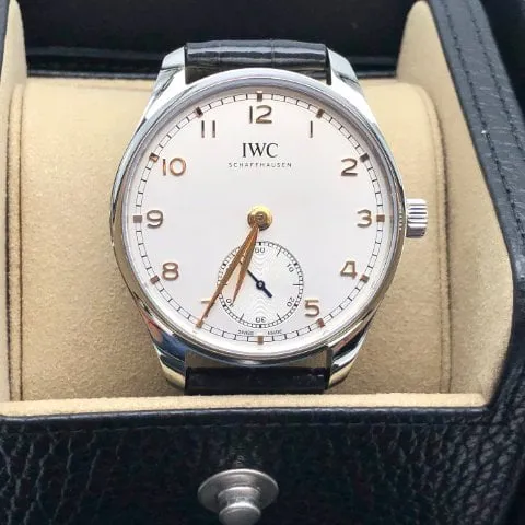 IWC Portugieser IW358303 40.5mm Stainless steel Silver