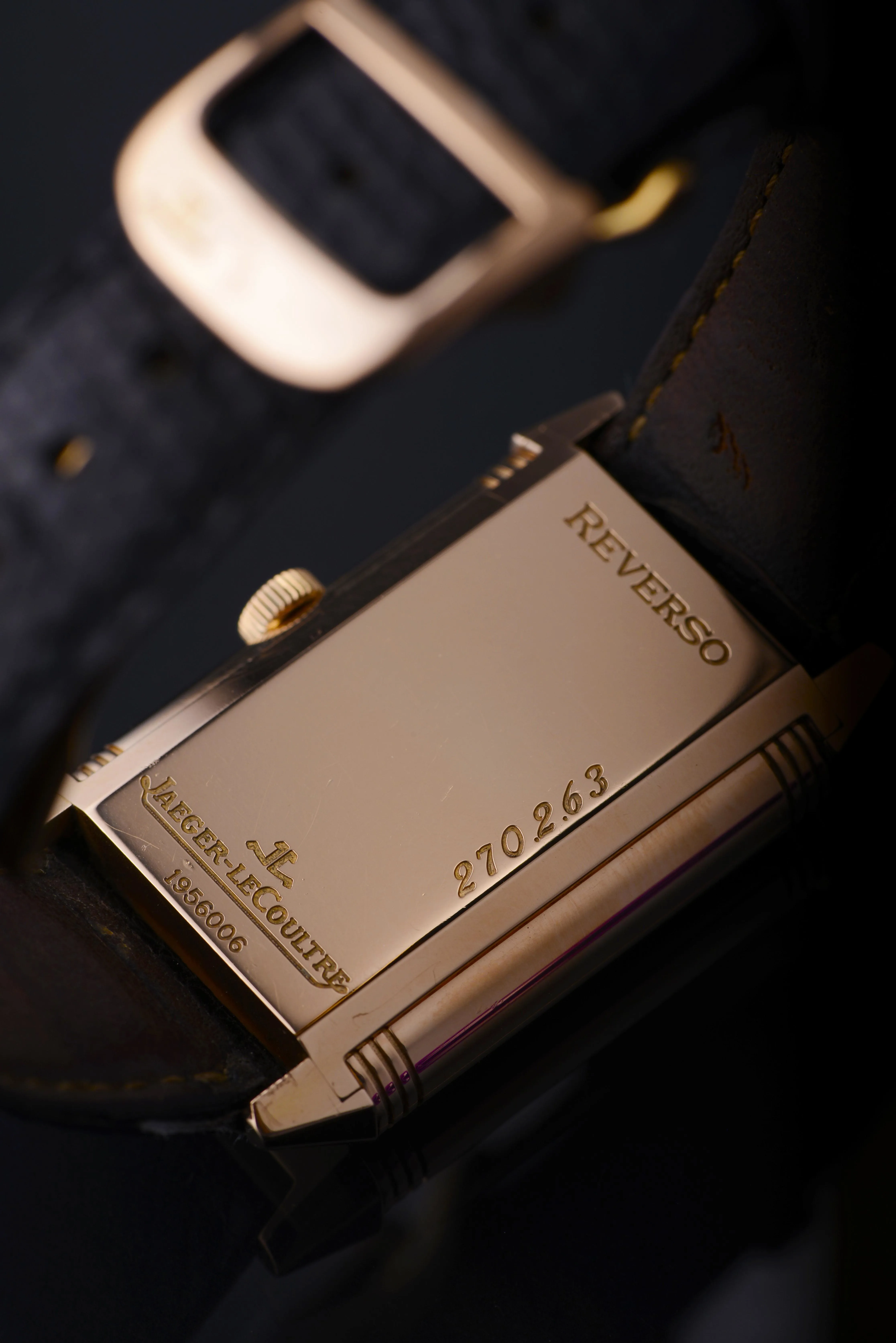 Jaeger-LeCoultre Reverso 270.2.63 26mm Rose gold White 2