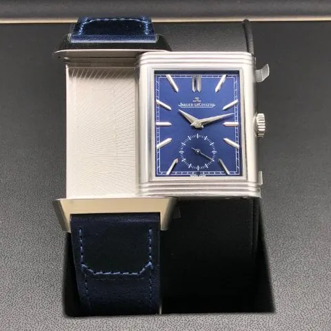 Jaeger-LeCoultre Reverso Tribute Q3988482 47mm Stainless steel Blue