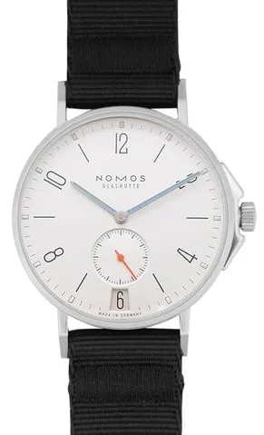 NOMOS Ahoi Datum 551 40.5mm Stainless steel Silver