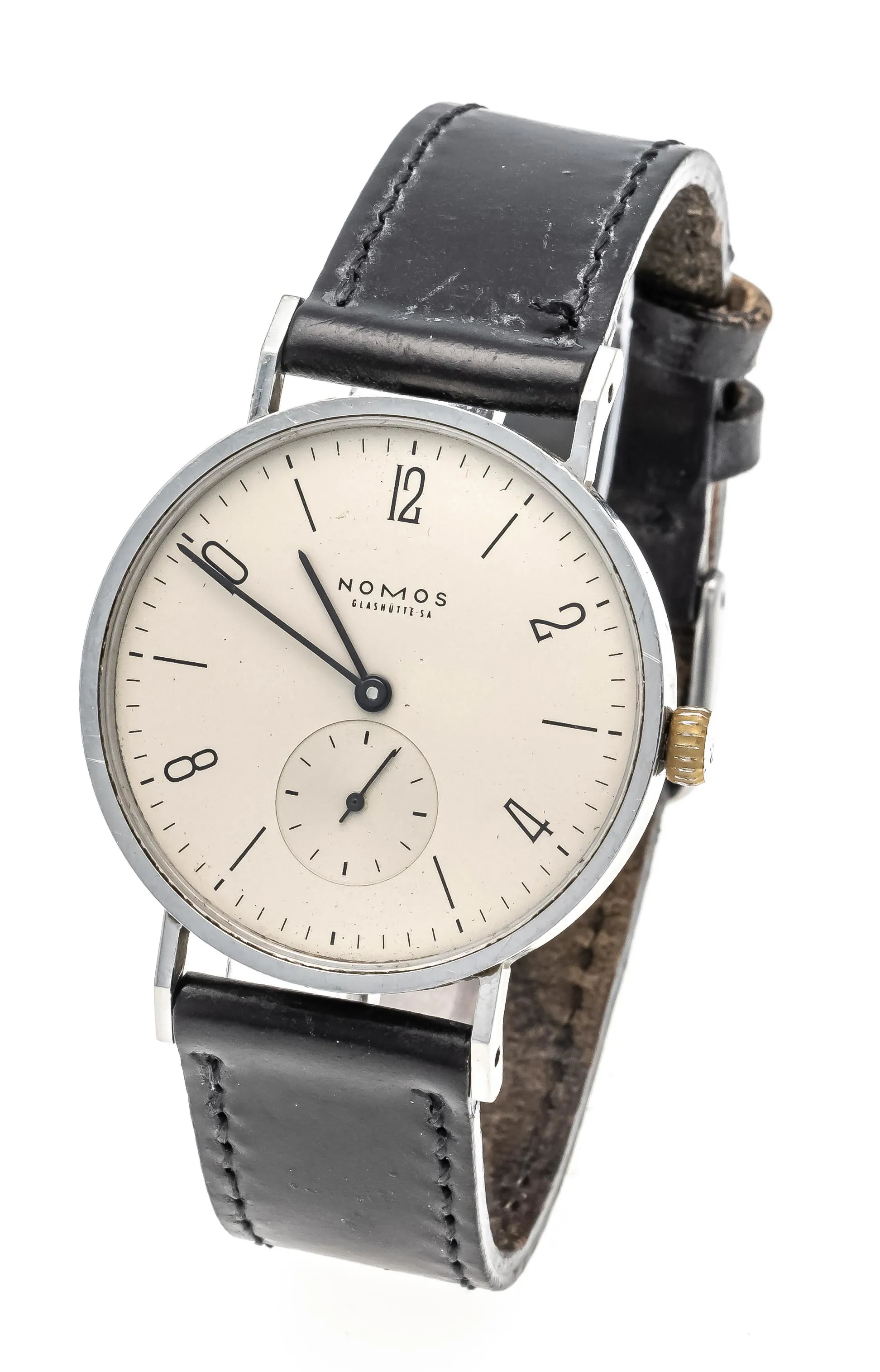 NOMOS Tangente 150 35mm Stainless steel Champagne