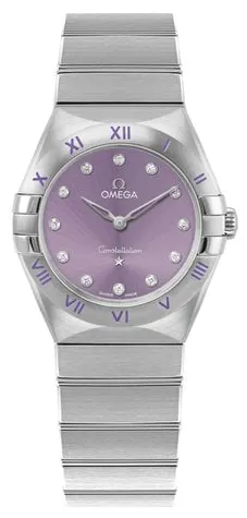 Omega Constellation 131.10.28.60.60.002 28mm Stainless steel Purple