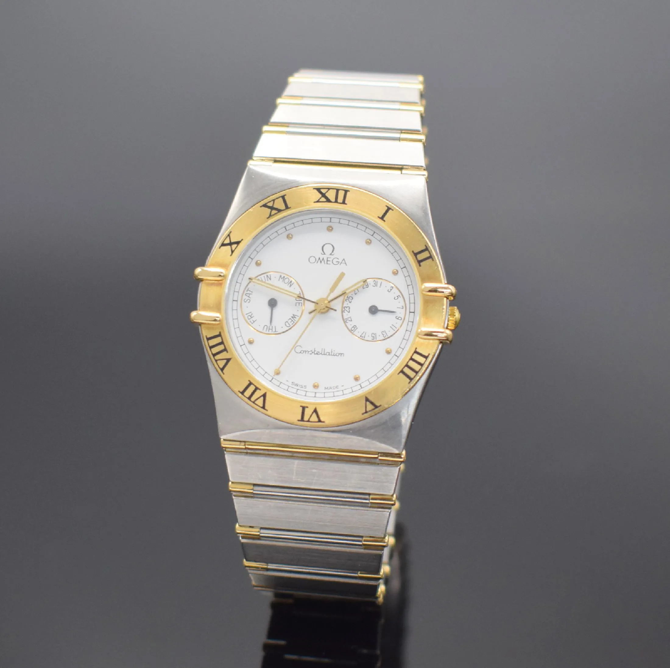 Omega Constellation 396.1070 33mm Yellow gold and stainless steel White