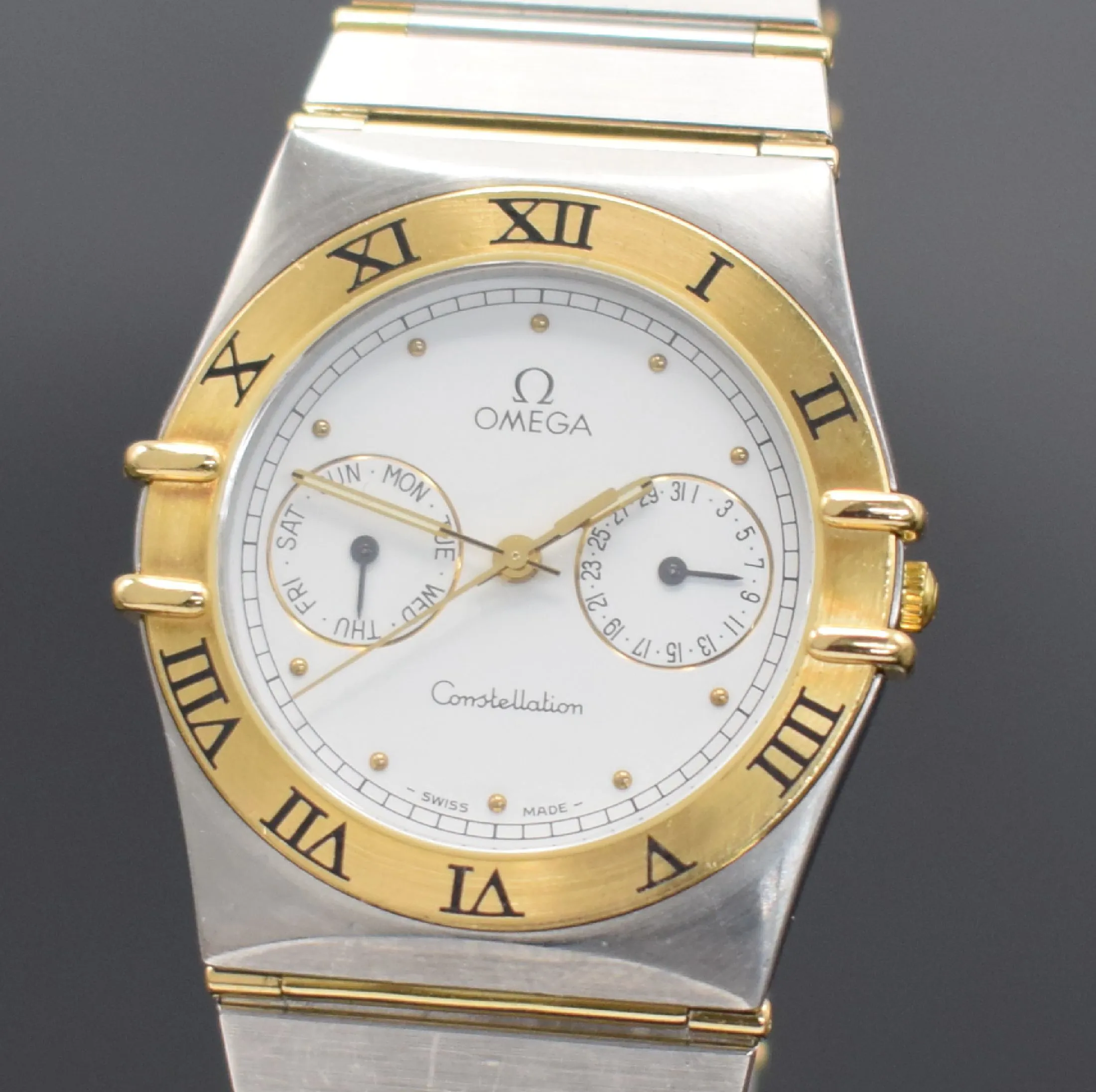 Omega Constellation 396.1070 33mm Yellow gold and stainless steel White 1