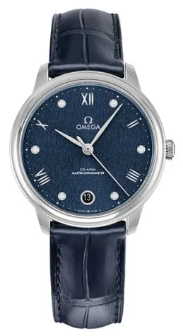 Omega De Ville 434.13.34.20.53.002 34mm Stainless steel Blue