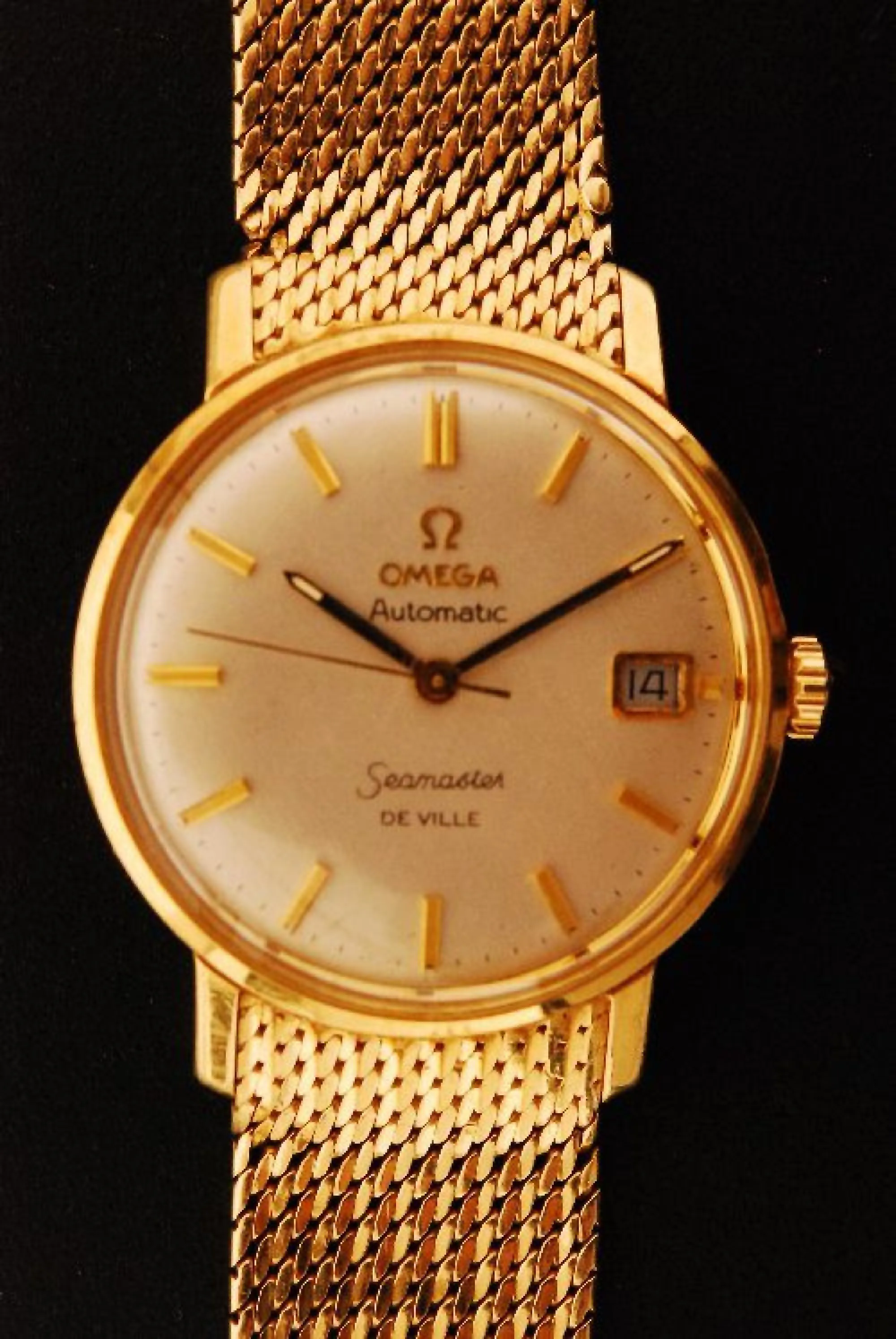 Omega De Ville Yellow gold Silver