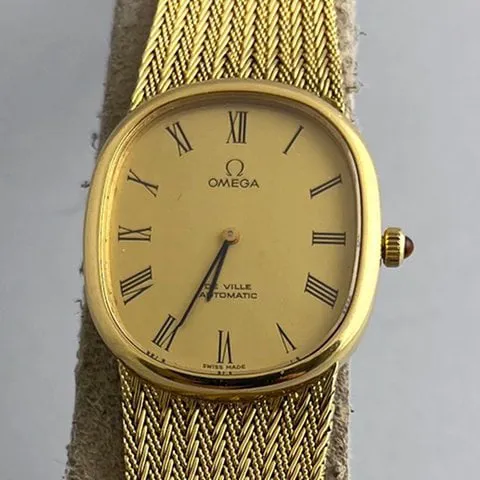 Omega De Ville 33mm Yellow gold Champagne