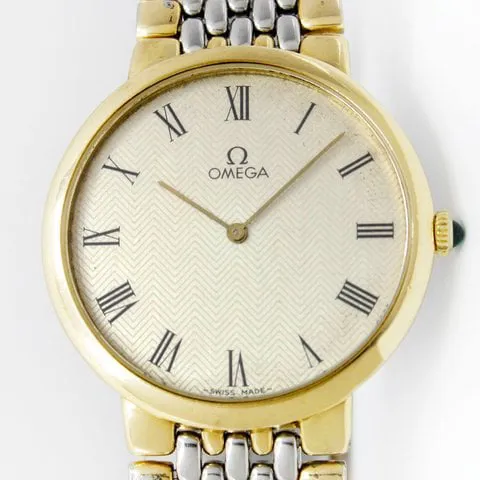 Omega De Ville 395.0875 32mm Yellow gold and Stainless steel