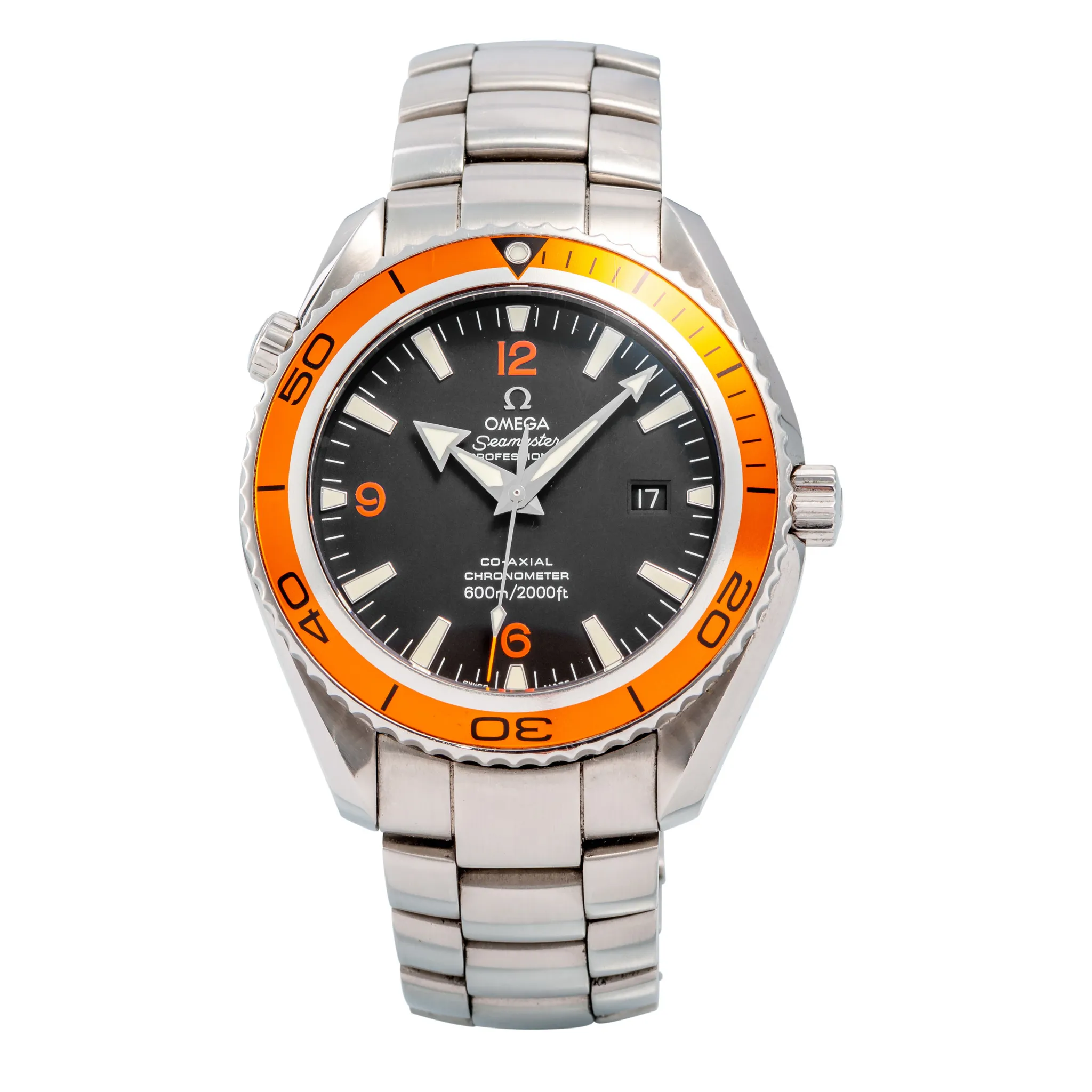 Omega Seamaster Planet Ocean 2208.50.00 45.5mm Stainless steel Black