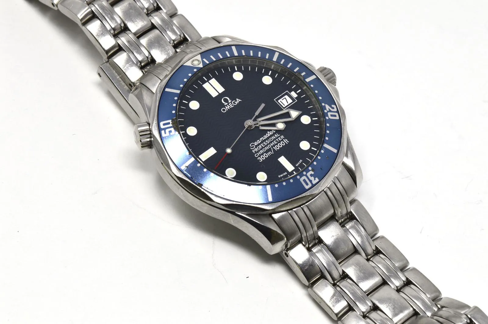 Omega Seamaster Diver 300M 25418000 41mm Stainless steel Blue 1