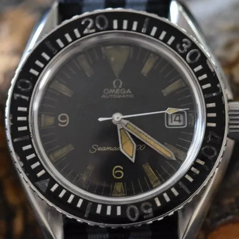 Omega Seamaster 300 166.024 Stainless steel Black