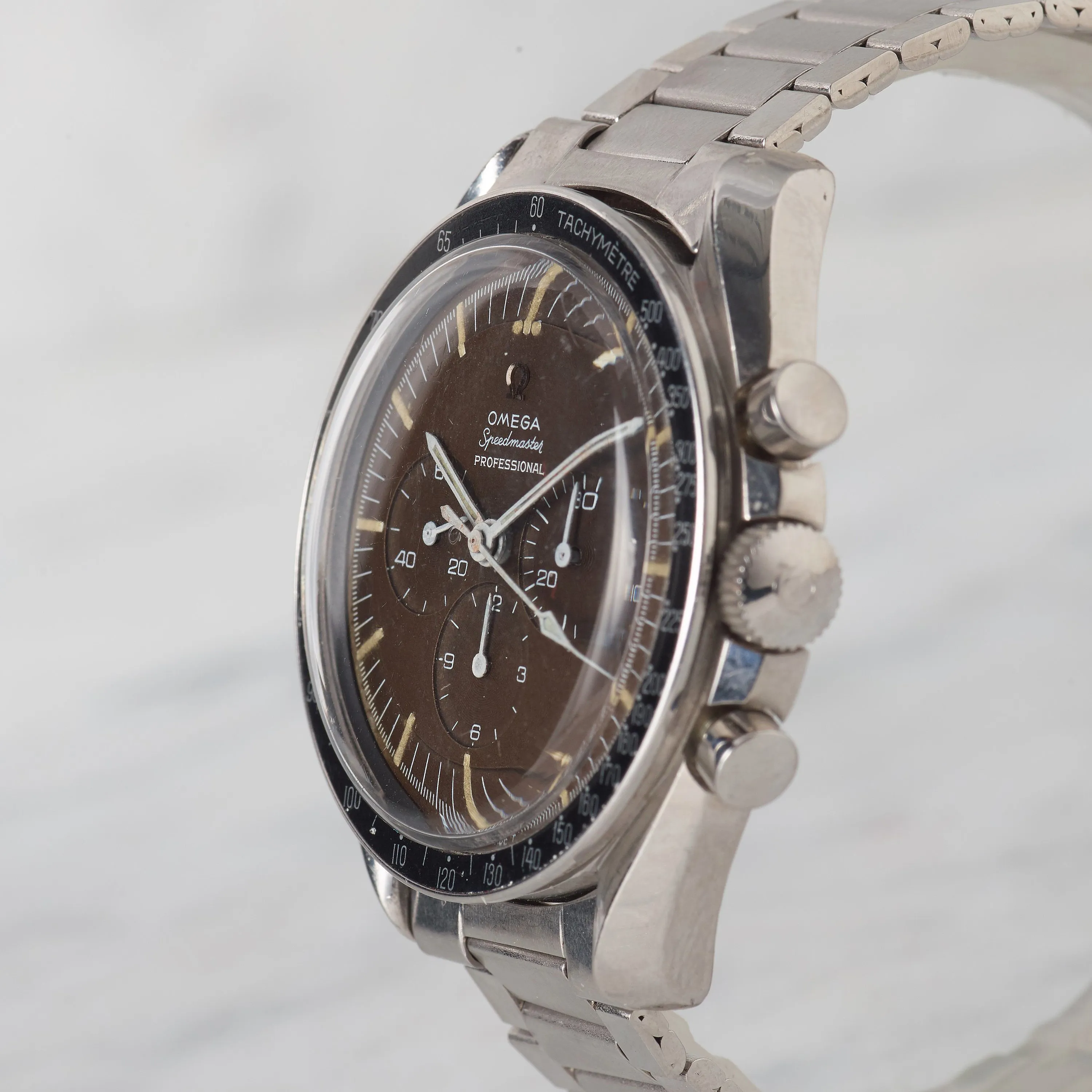 Omega Speedmaster ST 105.012 42mm Stainless steel Brown 3