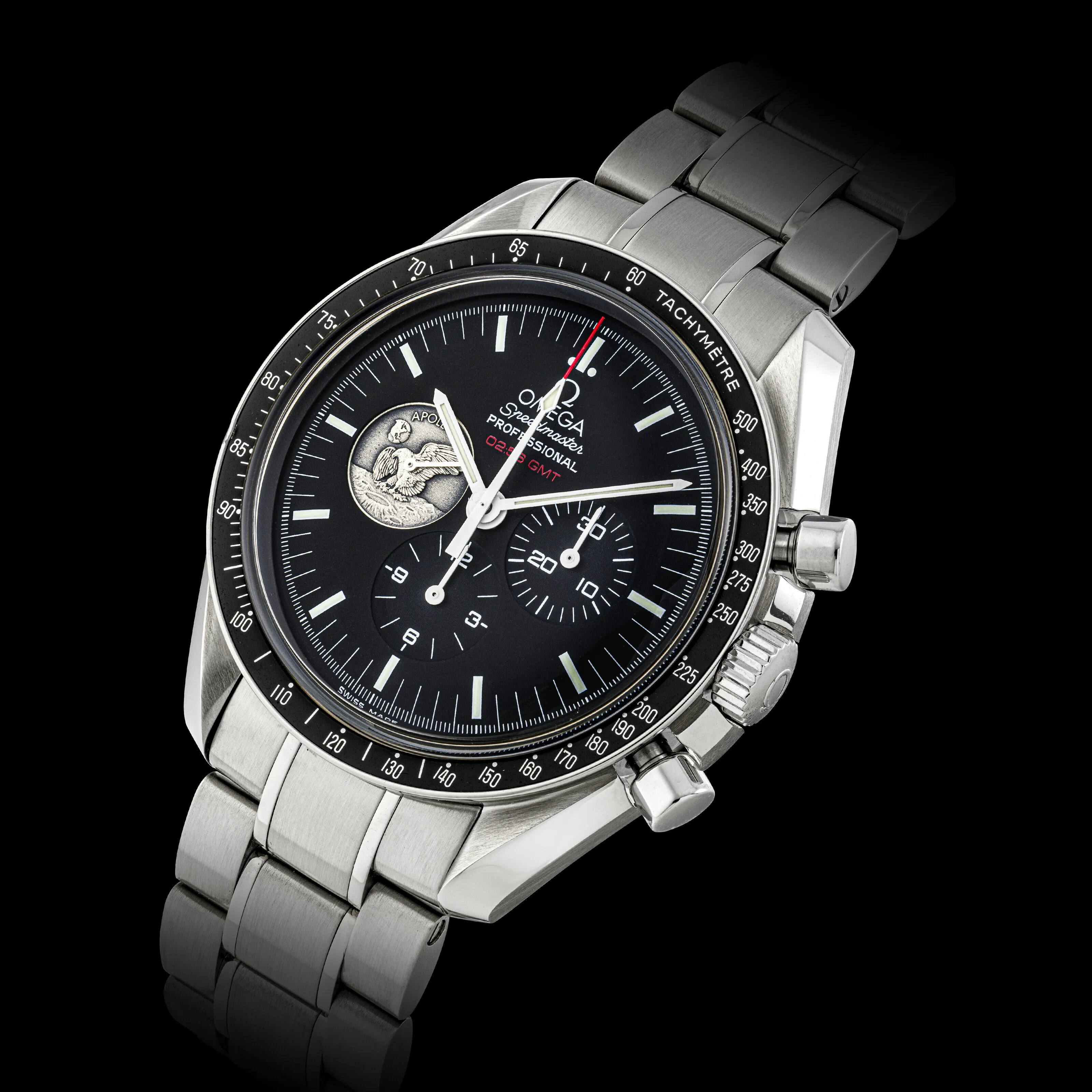 Omega Speedmaster Moon watch 311.30.42.30.01.002 42mm Stainless steel Black