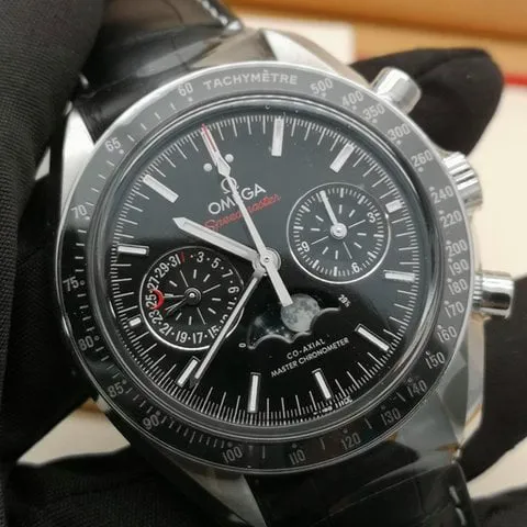 Omega Speedmaster Professional Moonwatch Moonphase 304.33.44.52.01.001 44.25mm Stainless steel Black