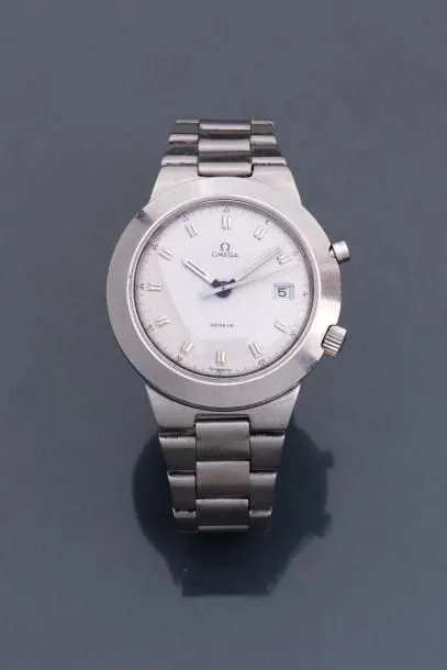 Omega Chronostop 146.012 41mm Stainless steel White