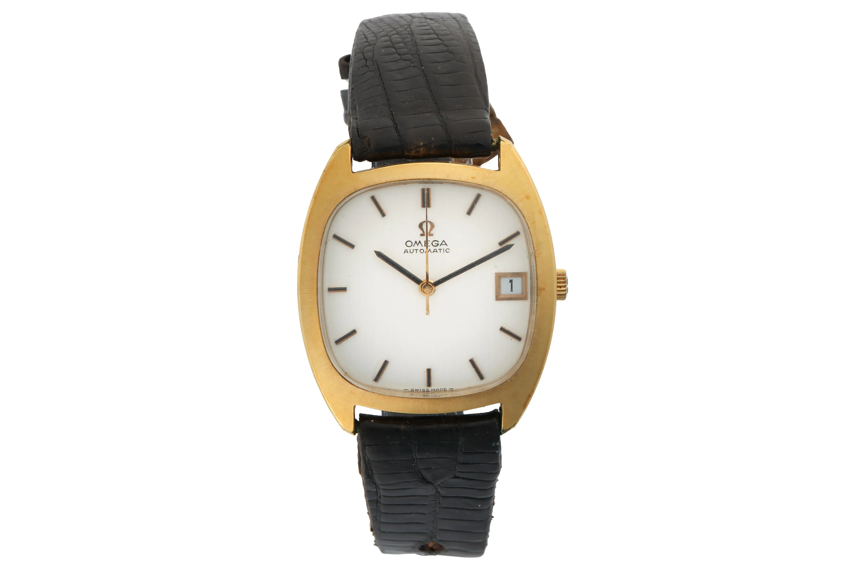 Omega De Ville 162045 32mm Yellow gold White