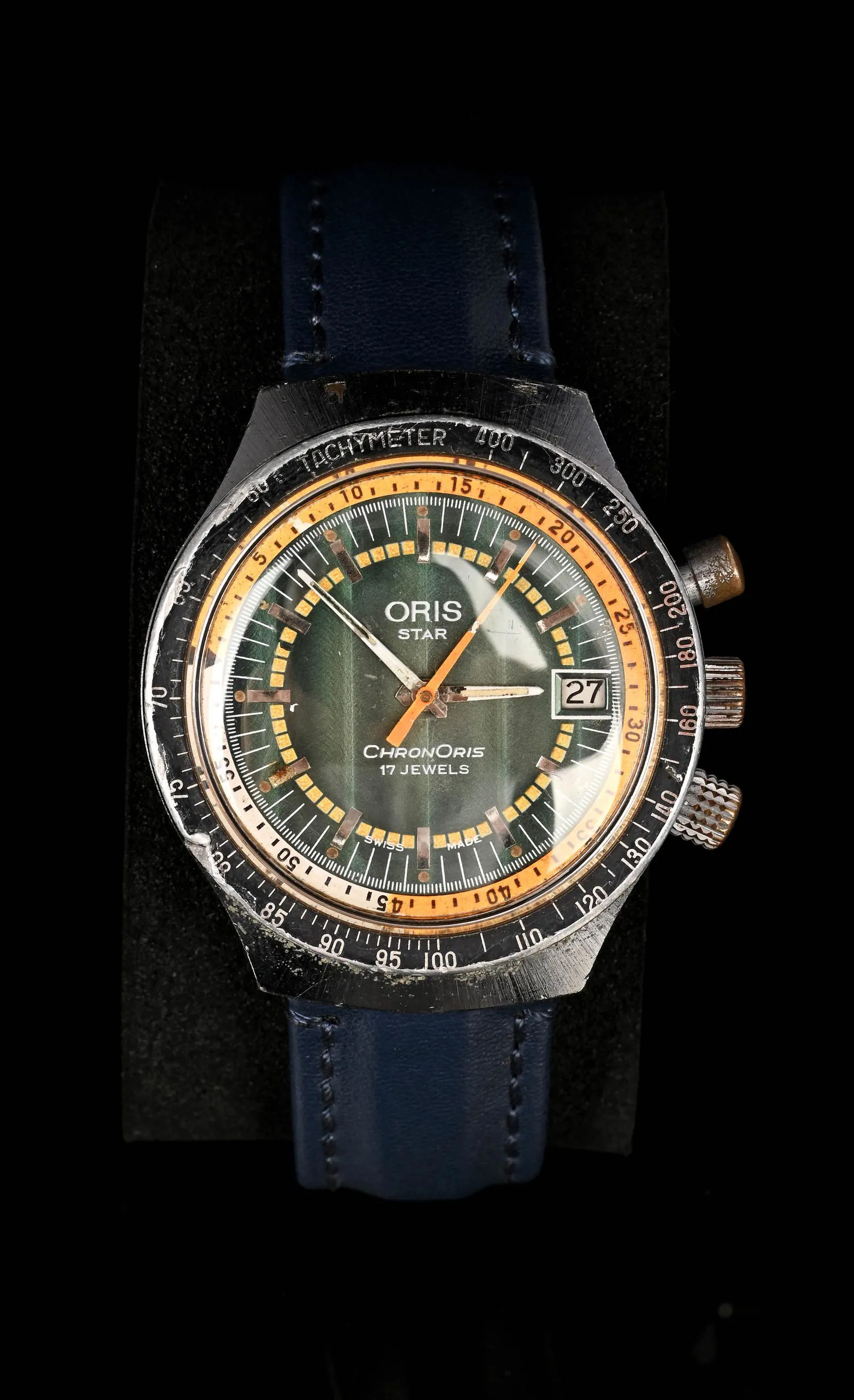 Oris Chronoris 38mm Stainless steel Green