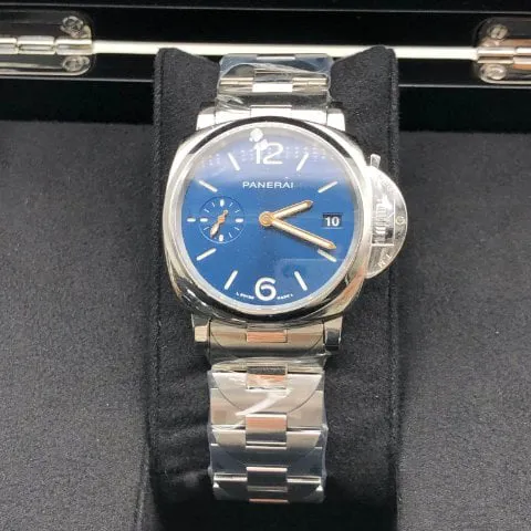 Panerai Luminor Marina PAM 01123 Stainless steel Blue