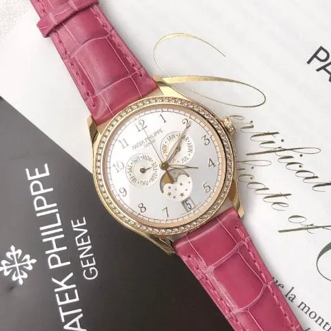 Patek Philippe Annual Calendar 4947R-001 38mm Rose gold Silver