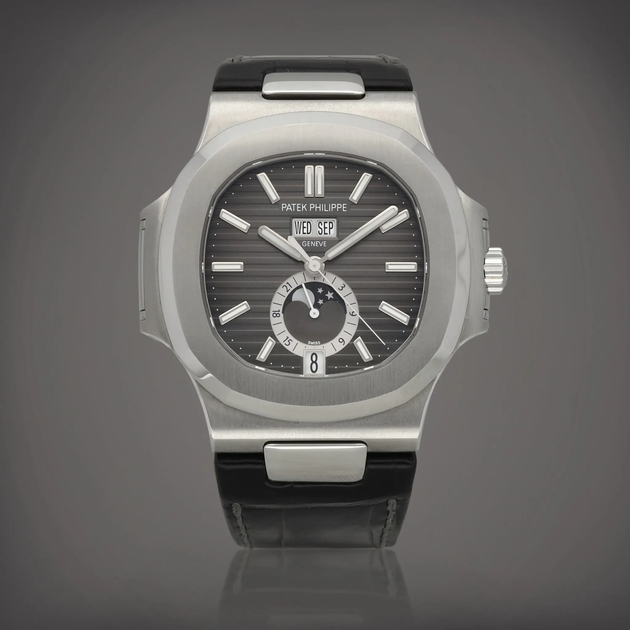 Patek Philippe Nautilus 5726A-001 40.5mm Stainless steel Black 1