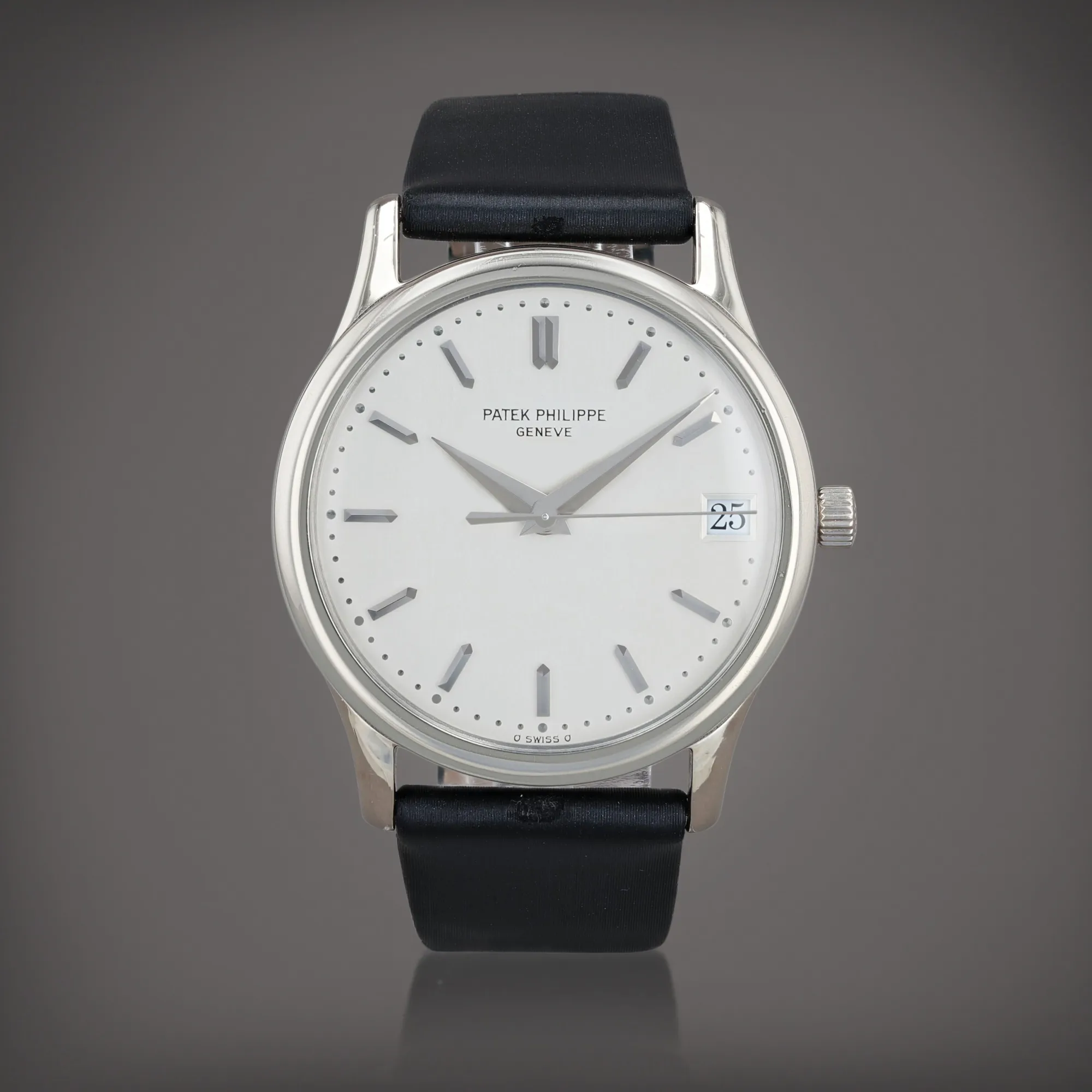 Patek Philippe Calatrava 3998 33.5mm White gold Silver