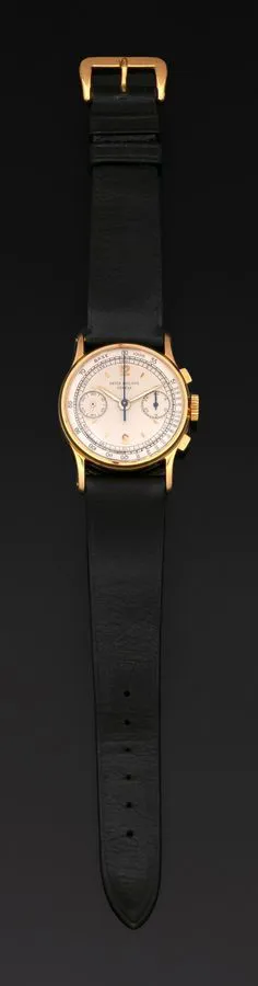 Patek Philippe Chronograph 130 Yellow gold Cream