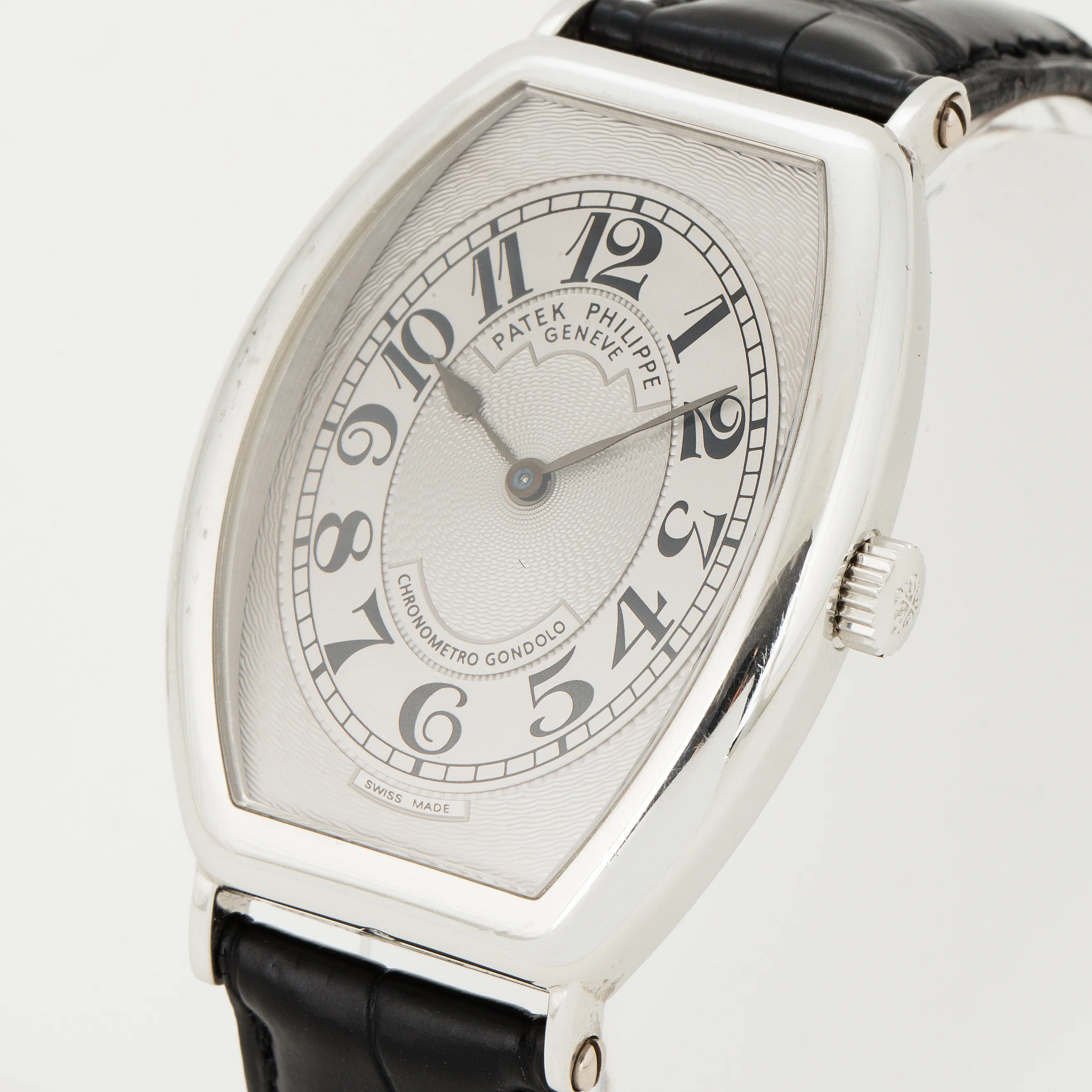 Patek Philippe Gondolo 5098 49.5mm Platinum Silver 1