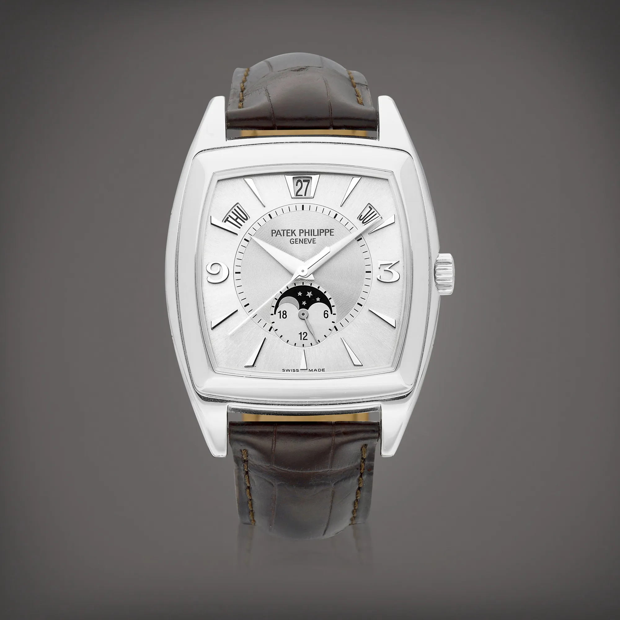 Patek Philippe Gondolo 5135 51mm White gold Silver