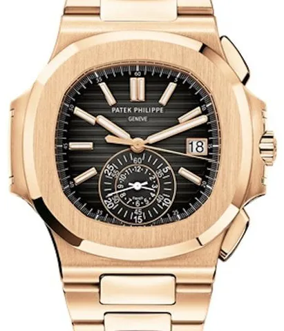 Patek Philippe Nautilus 5980/1R-001 40.5mm Rose gold Black