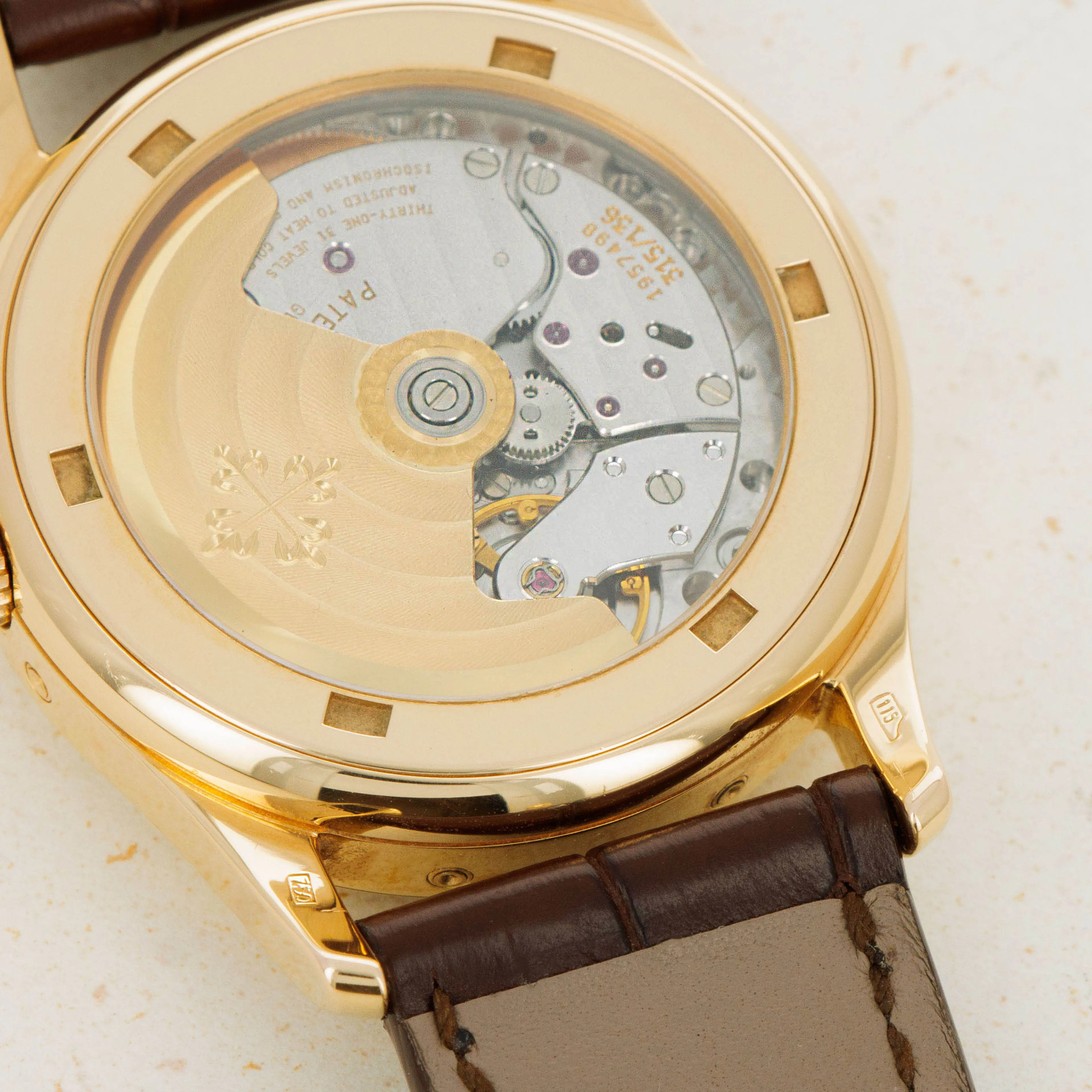 Patek Philippe Perpetual Calendar 5050R 35.5mm Rose gold Silver 3