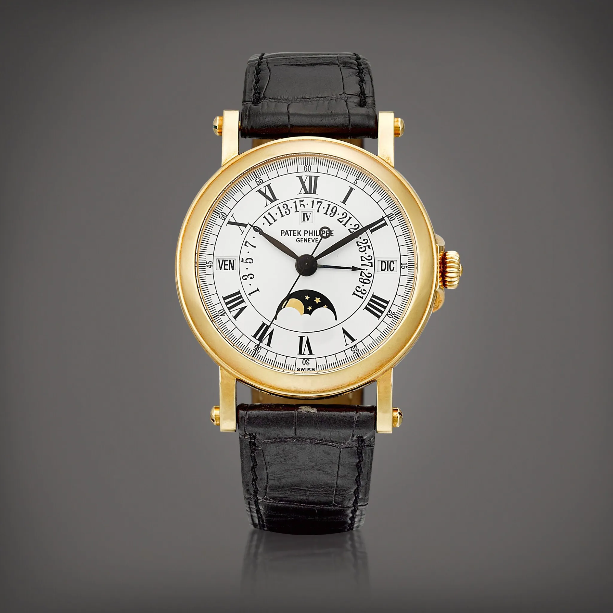 Patek Philippe Perpetual Calendar 5059 36mm Yellow gold White