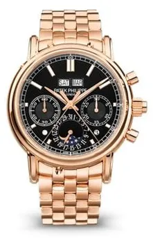 Patek Philippe Perpetual Calendar Split-Seconds Chronograph 5204/1R-001 40mm Rose gold Black