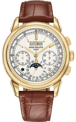 Patek Philippe Perpetual Calendar Chronograph 5270J-001 41mm Yellow gold Silver