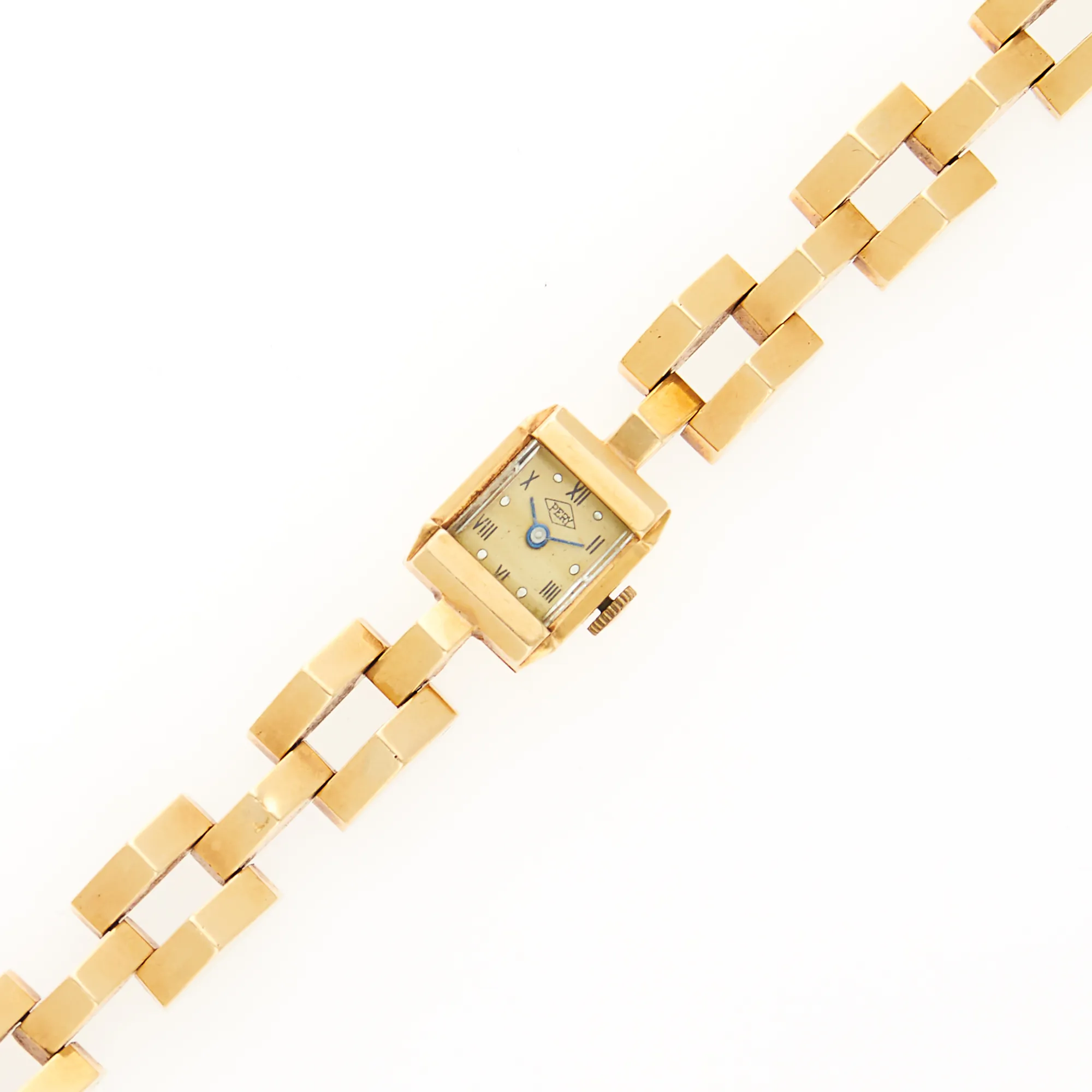 Pery Watch Co. 18mm Yellow gold Gold silvered