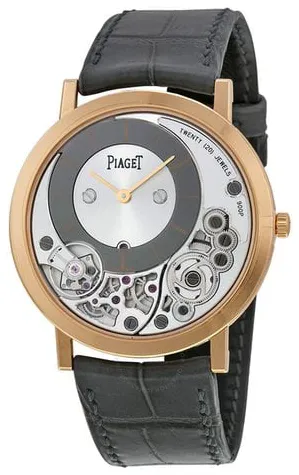 Piaget Altiplano G0A39110 38mm Rose gold Silver