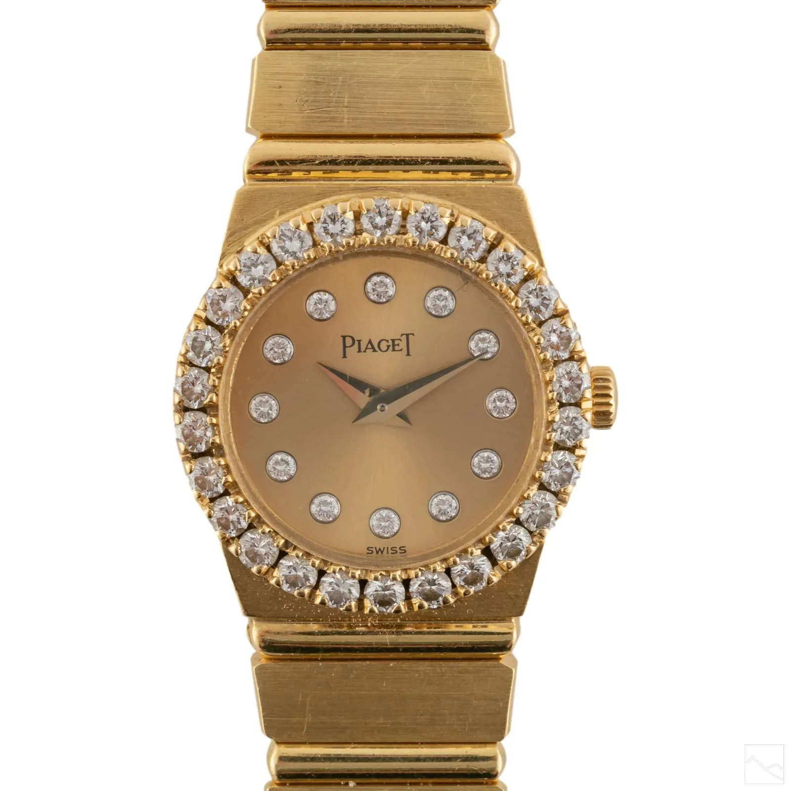 Piaget Polo 8296 C 701 21mm Yellow gold Champagne