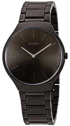 Rado True Thinline R27269302 39mm Ceramic Brown