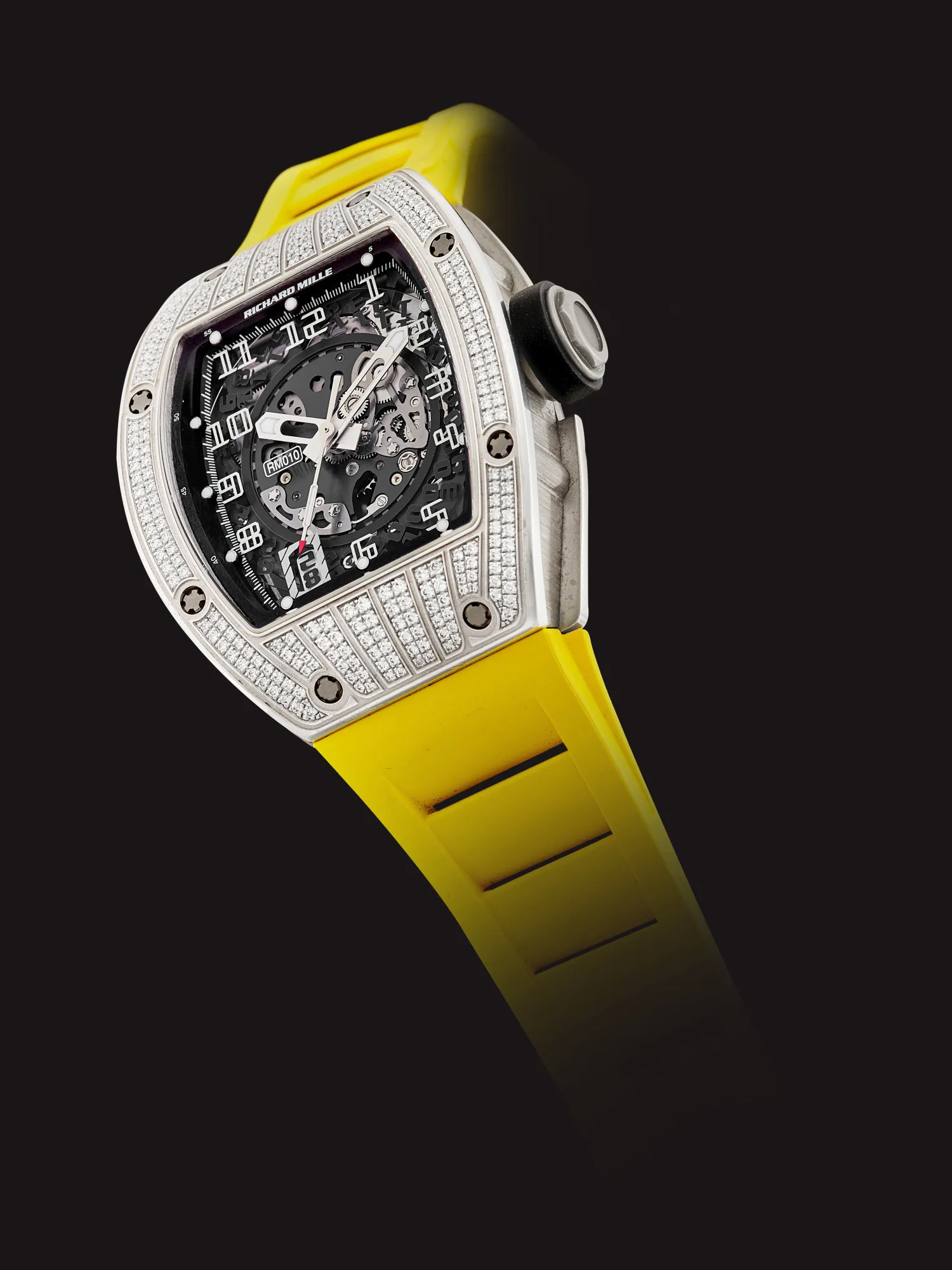 Richard Mille RM 010 RM 010 48mm White gold Black 5