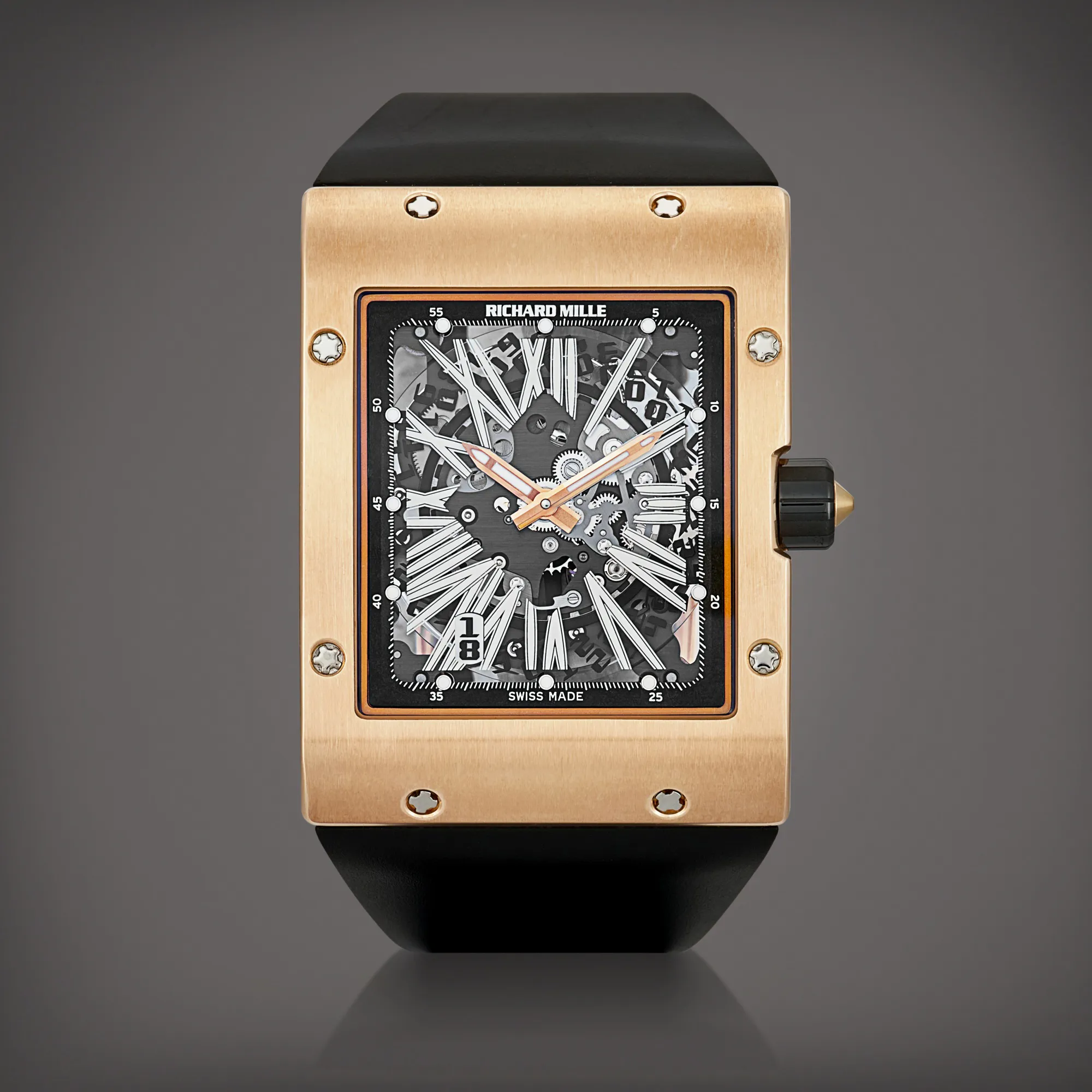 Richard Mille RM 016 50mm Rose gold Gray